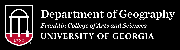 University of Georgia - Geography Department Logo